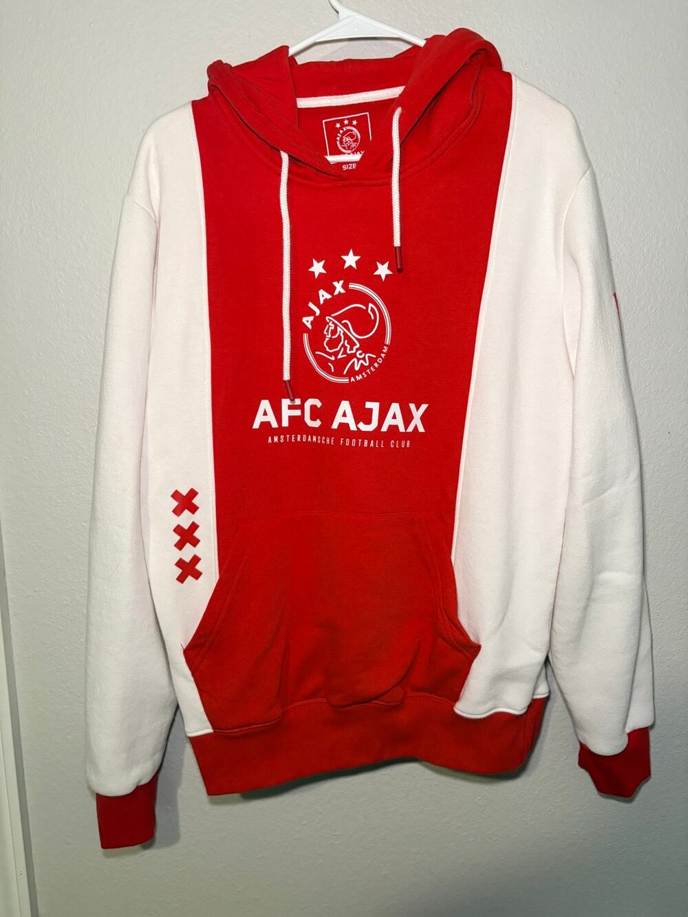 AFC Ajax Amsterdam Pullover Hoodie - Men’s size L